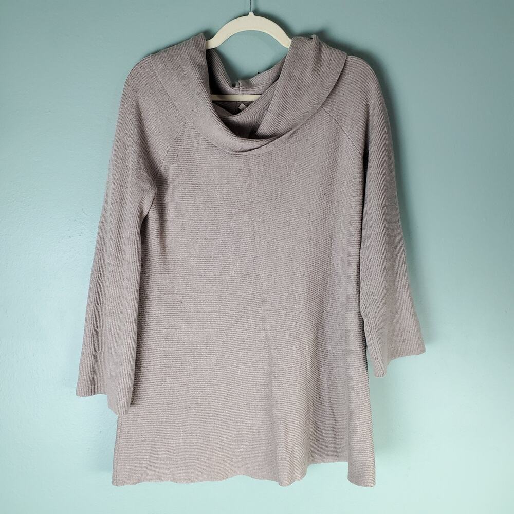Soft Surroundings Womens Chelsea Wool Cashmere Pullover Sweater Size Medium